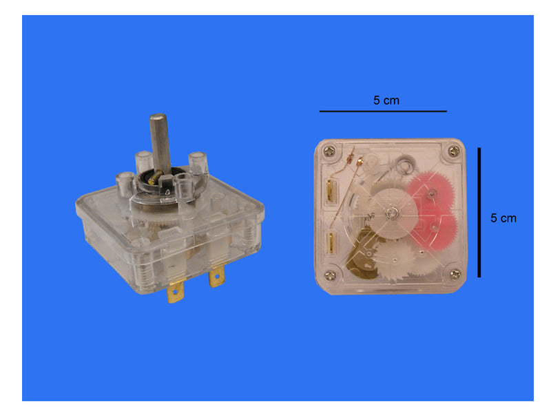 RELOJ TRANSPARENTE ACROS
