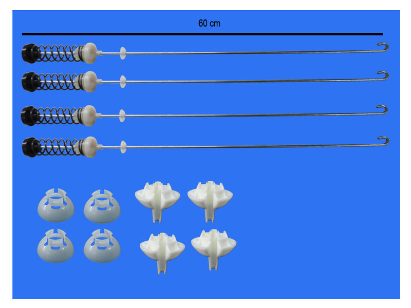 KIT SUSPENSIÓN LAV. WHIRLPOOL 60CM W10780048