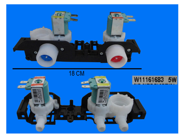 ELECTROVALVULA LAV.WP 2 BOBINAS #W10894039 - W11179274 - W11161683