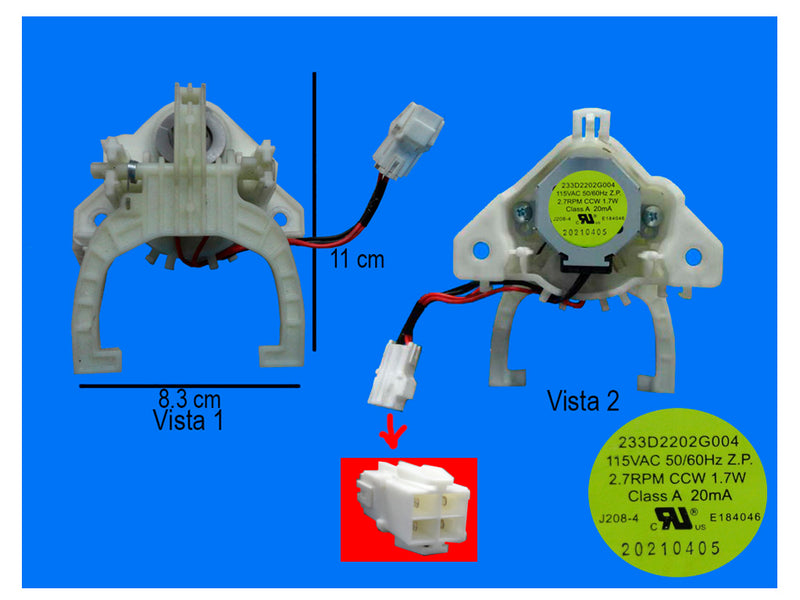 ACTUADOR CAMBIADOR 115V 233D2202G004