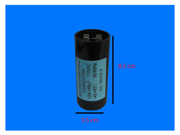 CAPACITOR ARRANQUE 124-149 MFD