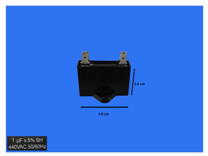 XREF129 CAPACITOR CLIMA 0.9 MFD 440 VAC