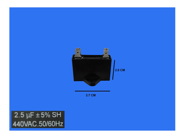 XREF132 CAPACITOR CLIMA 2.5 MFD 440 VAC