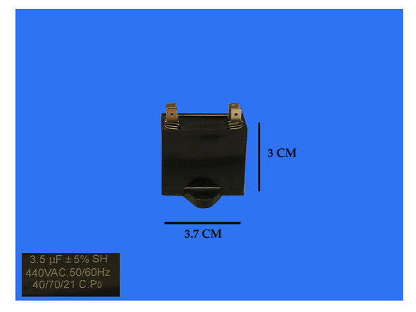 XREF134 CAPACITOR CLIMA 3.5 MFD 440 VAC