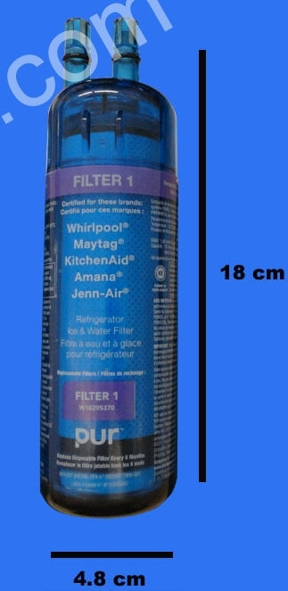 FILTRO REF. WHIRLPOOL AZUL CHICO W10295370