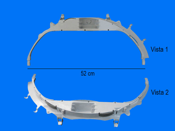 XSEC053 SOPORTE MEDIA LUNA SECADORA EASY C/ DESLIZADORES